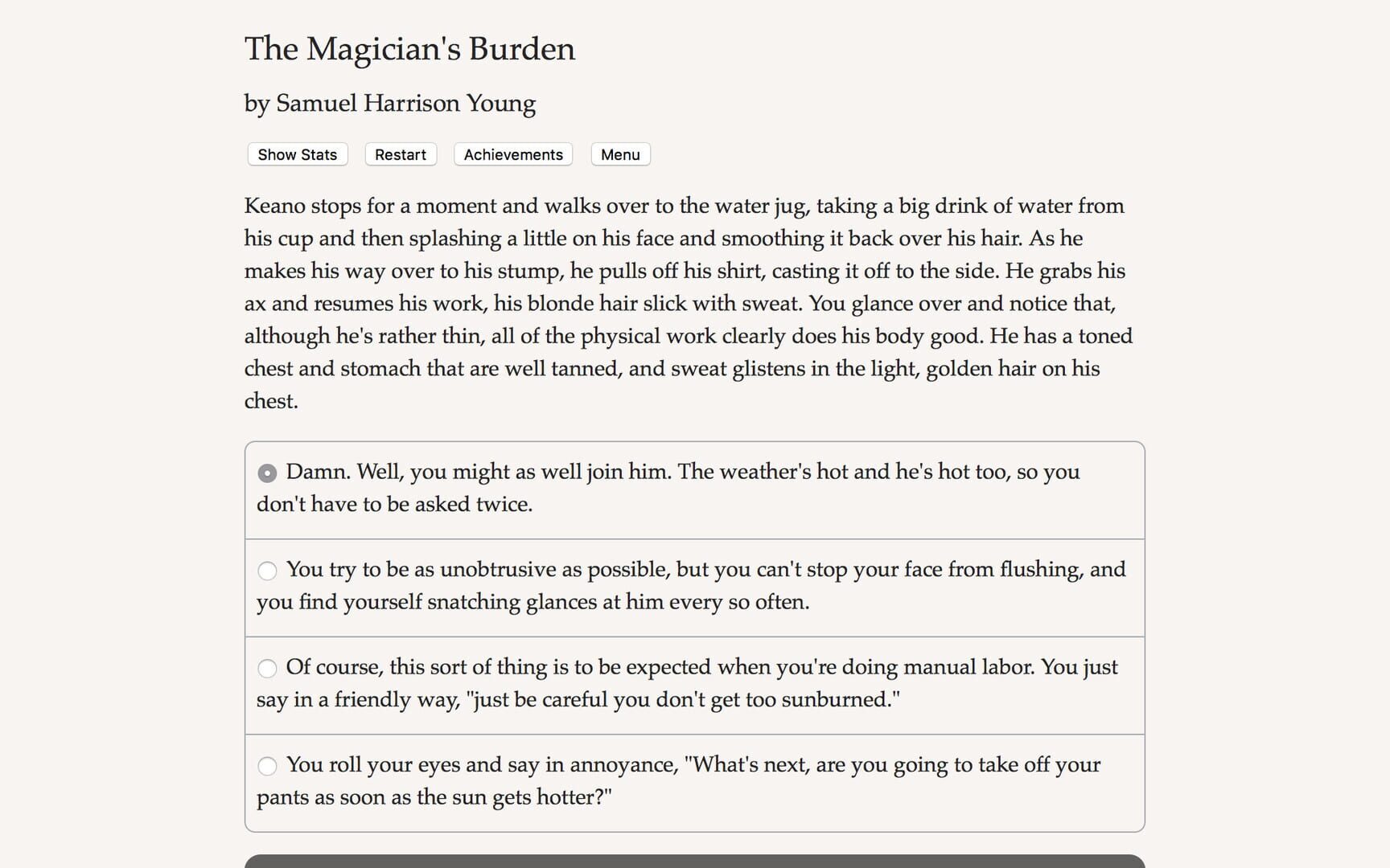The Magician's Burden - Screenshot
