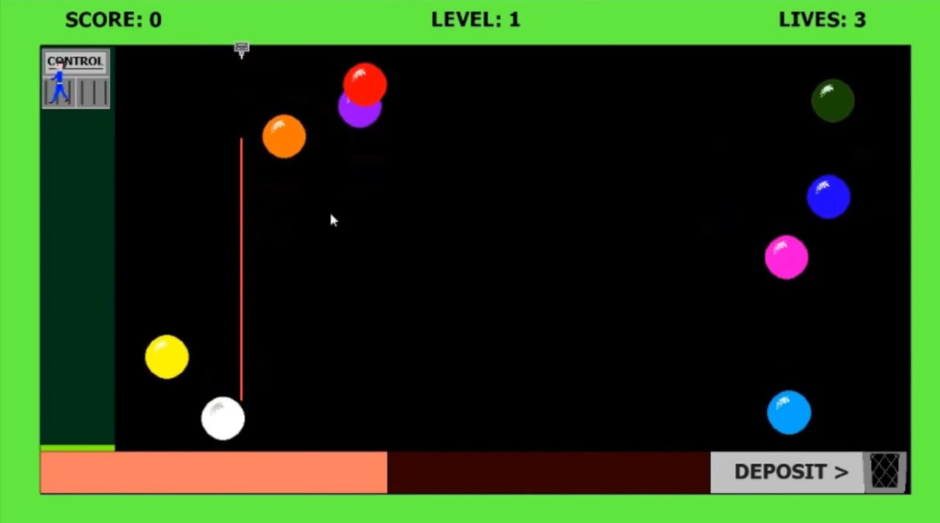 Laser Ball - Screenshot