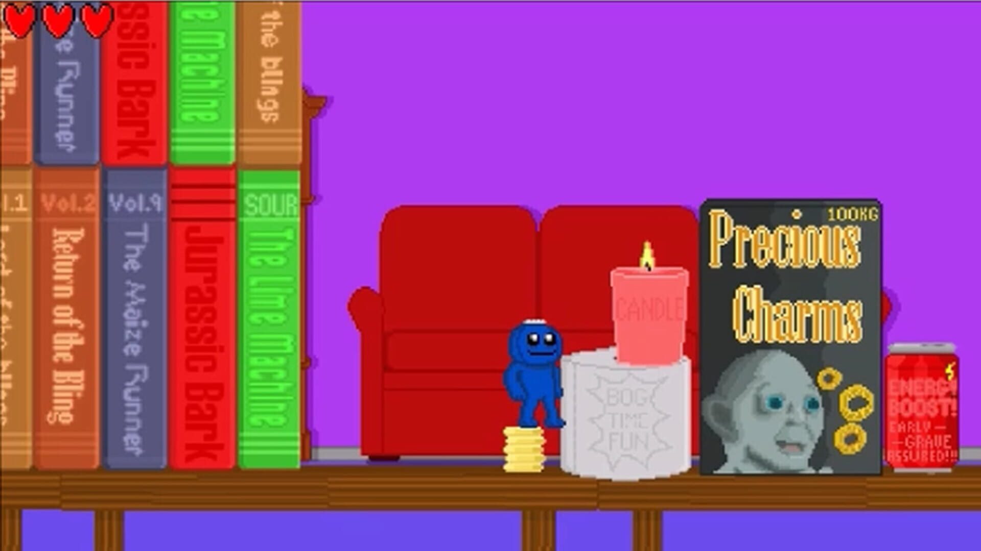 Bishi and the Alien Slime Invasion! - Screenshot