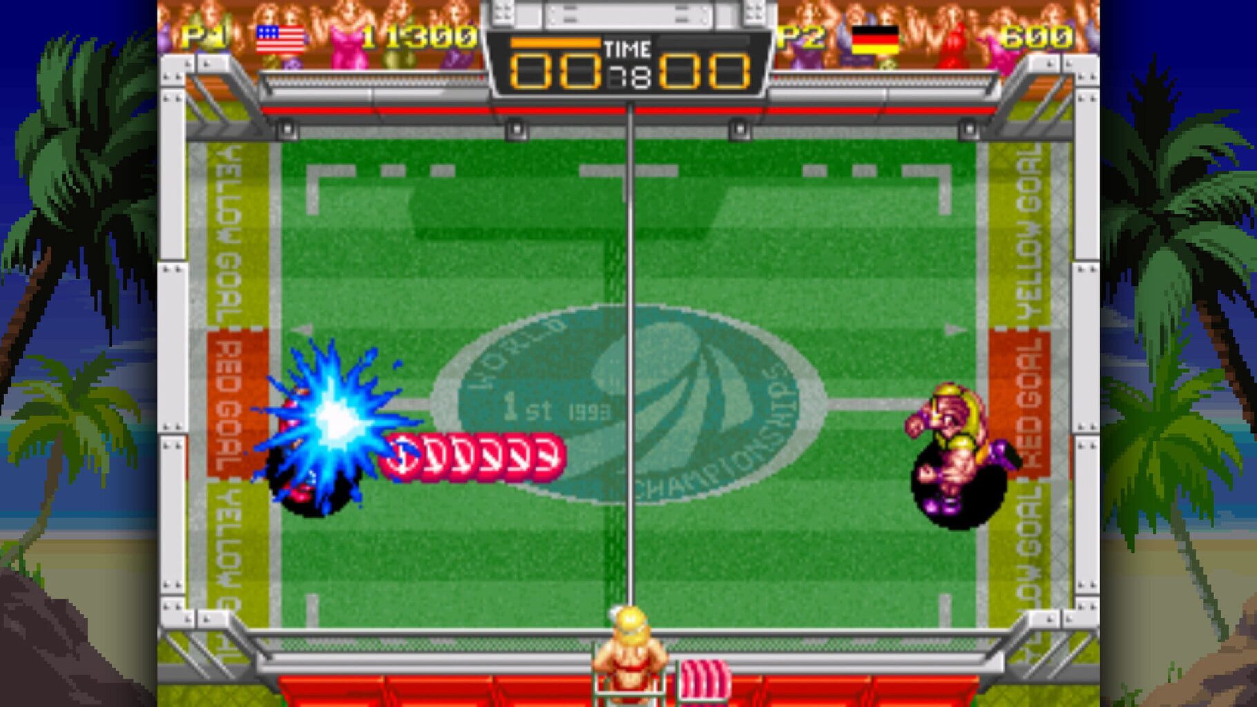 Windjammers screenshot