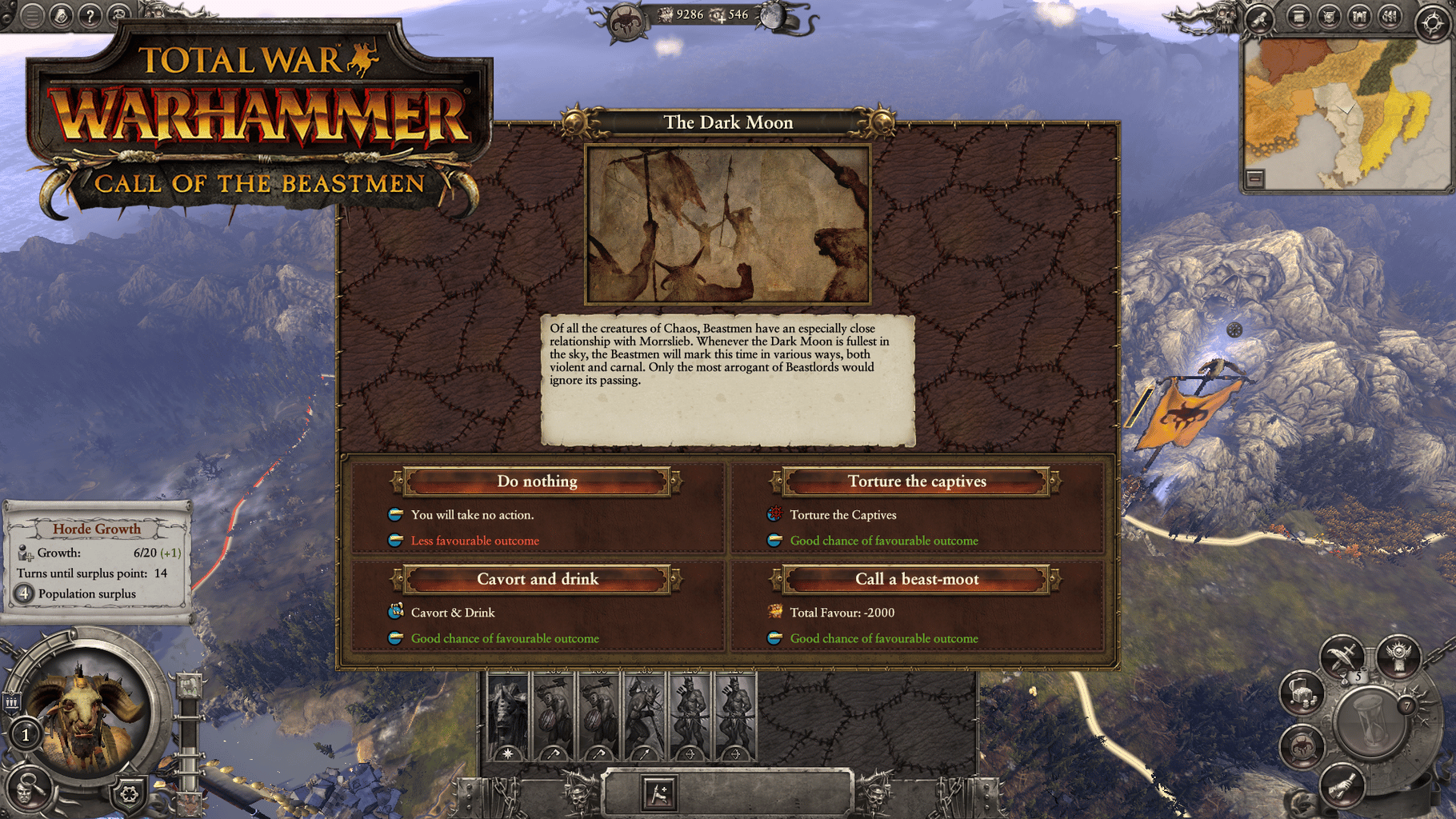 Total War: Warhammer - Call of the Beastmen screenshot