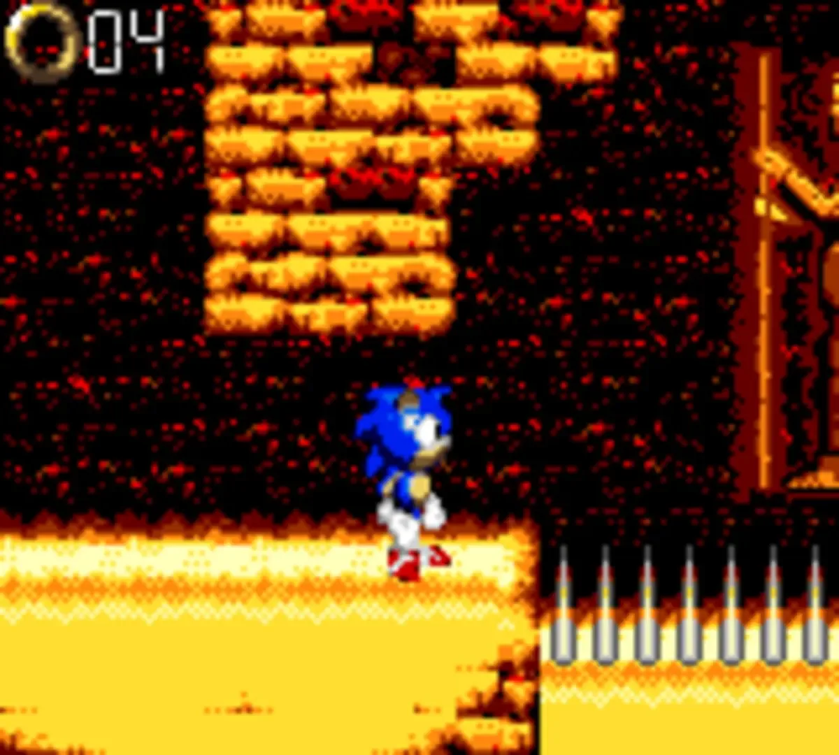 Captura de pantalla - Sonic Blast