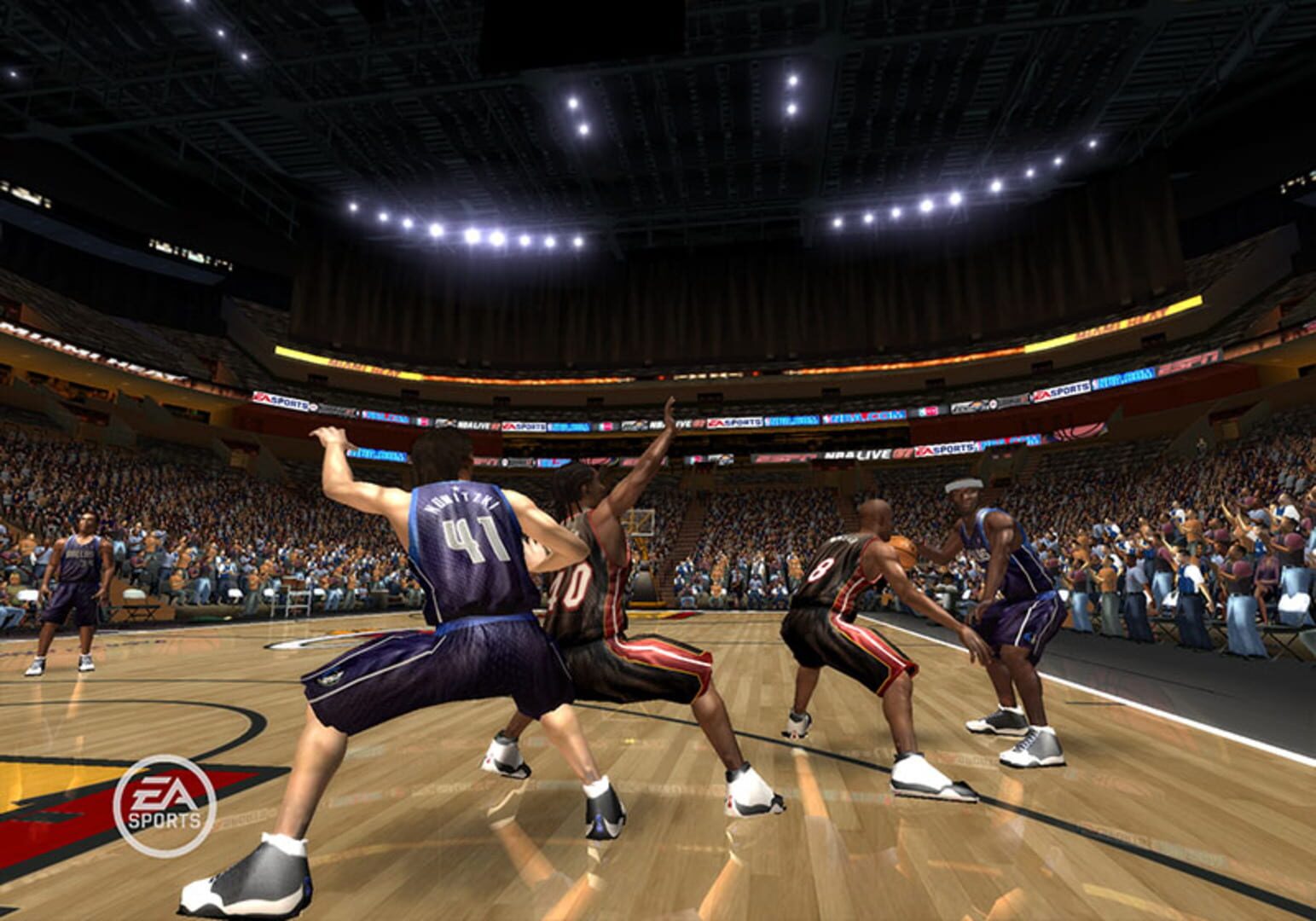 Captura de pantalla - NBA Live 08