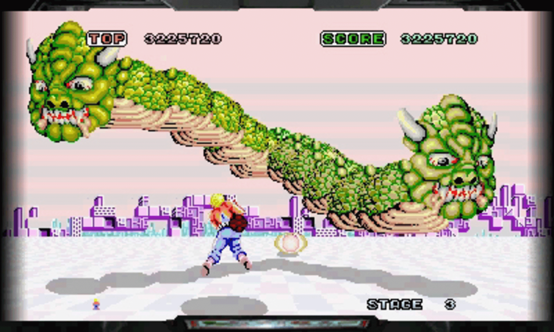 3D Space Harrier screenshot