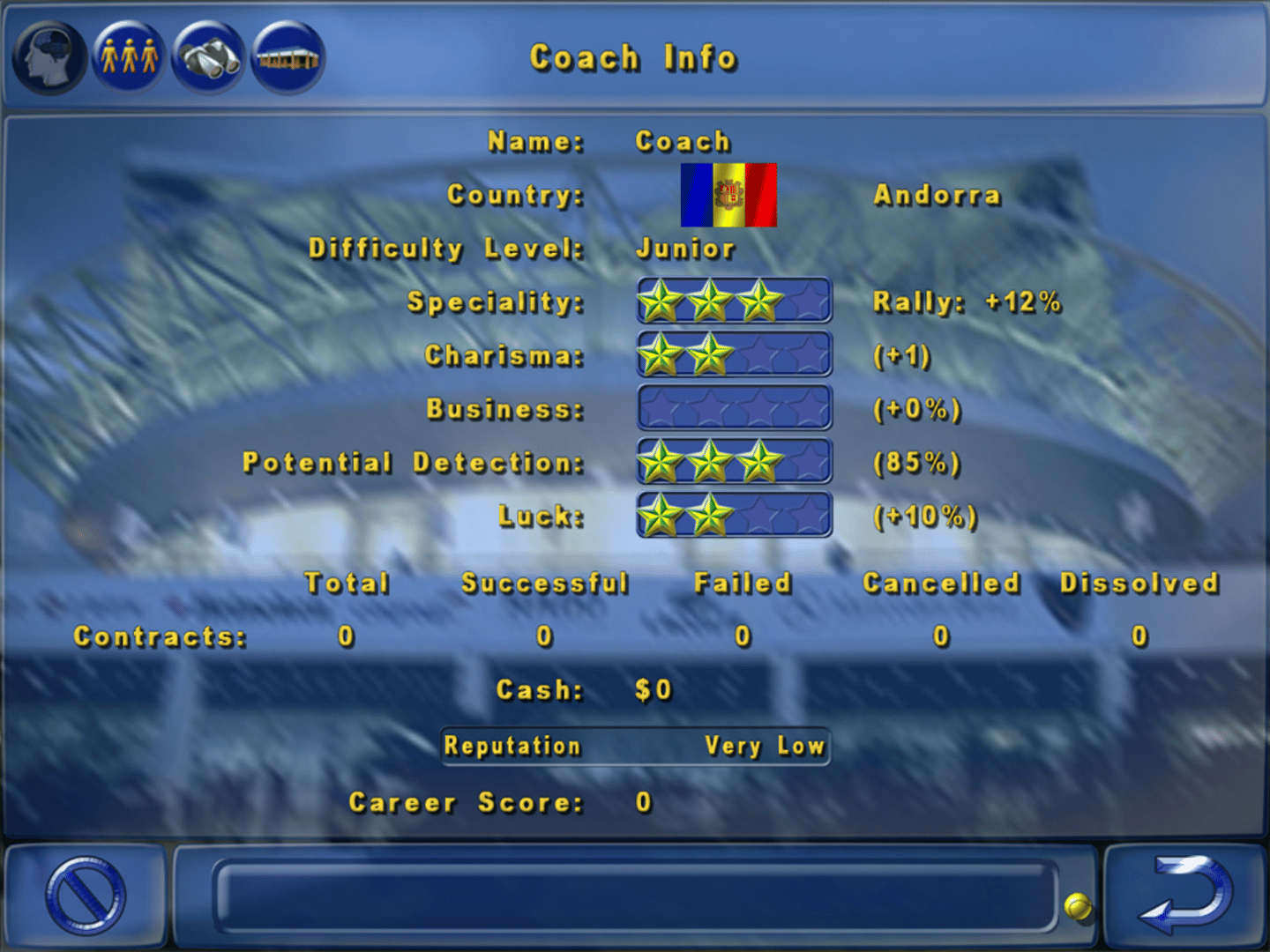 Tennis Elbow Manager screenshot