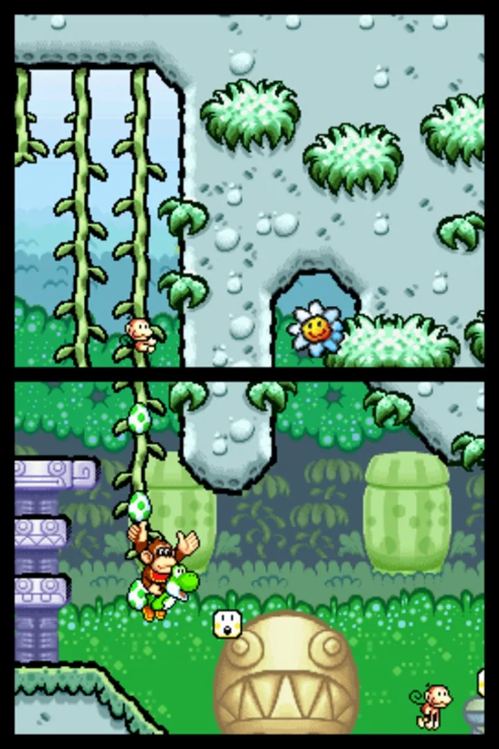 Captura de pantalla - Yoshi's Island DS