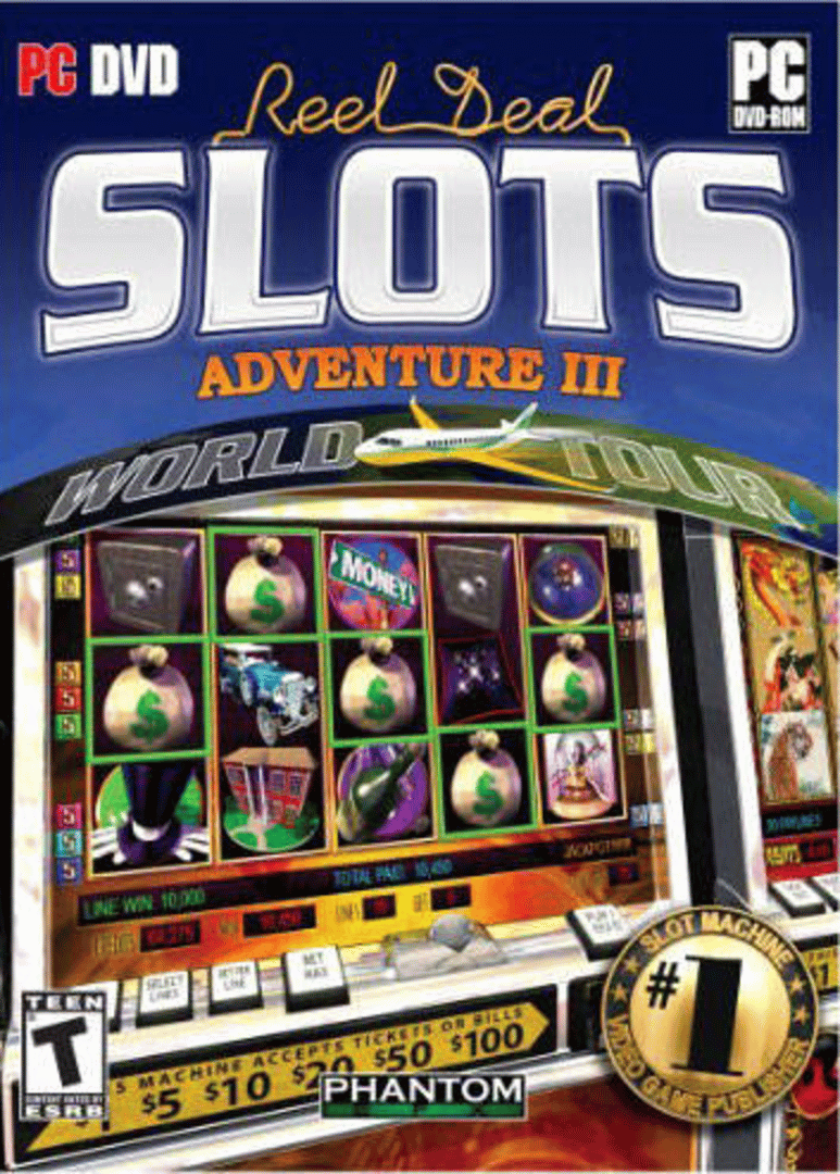 Reel Deal Slots: Adventure III - World Tour Cover