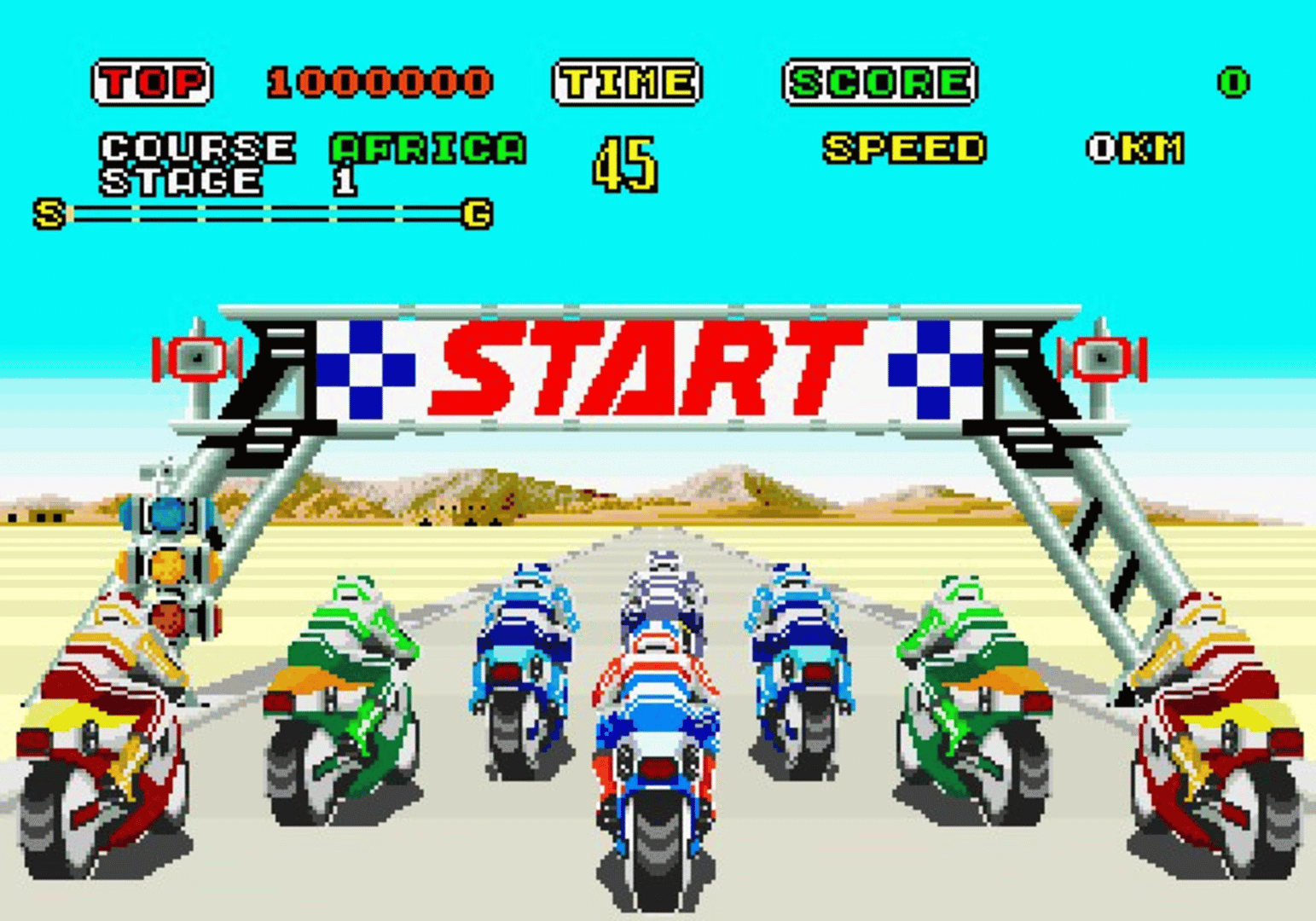 Super Hang-On screenshot