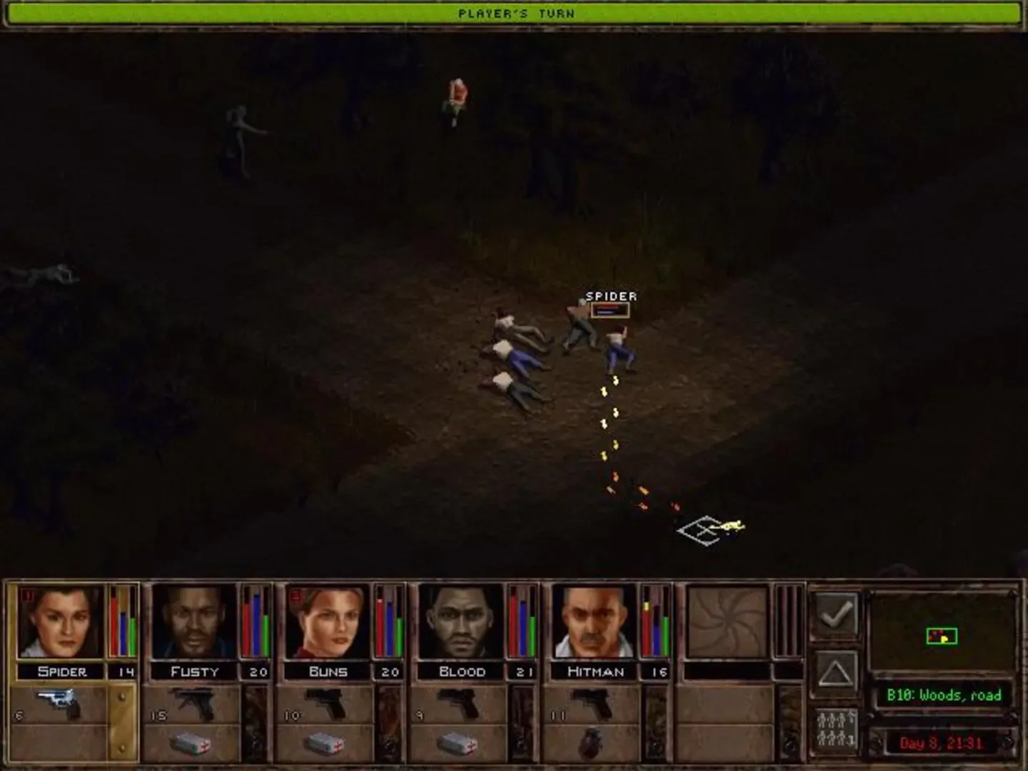 Captura de pantalla - Jagged Alliance 2