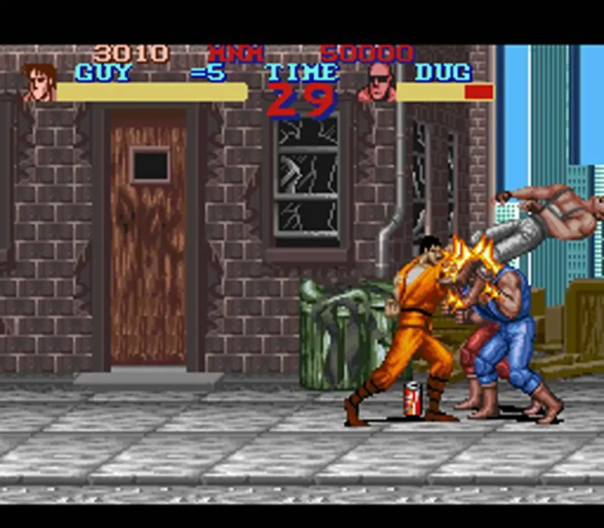 Captura de pantalla - Final Fight Guy