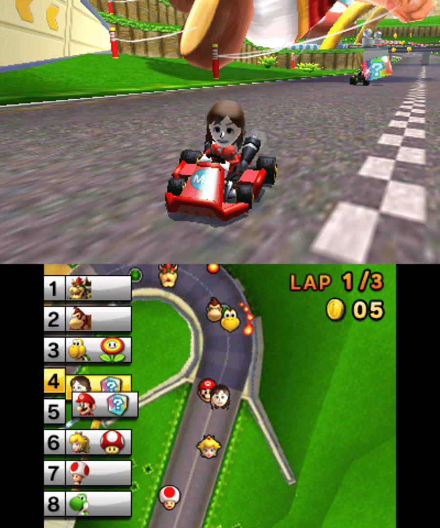 Mario Kart 7 screenshot