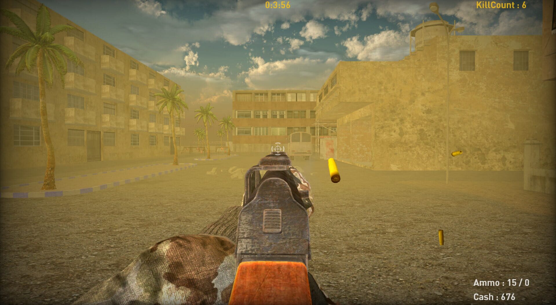 DesertShootout - Screenshot