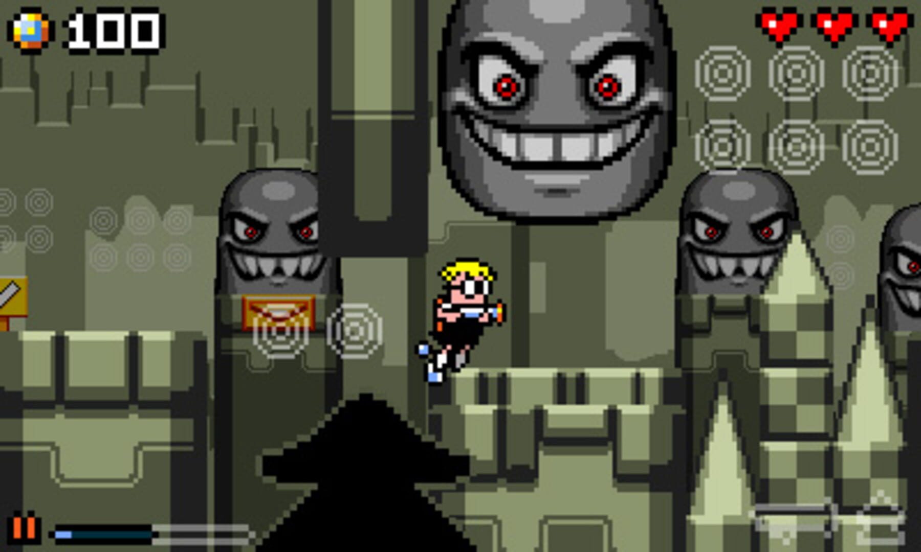 Captura de pantalla - Mutant Mudds Super Challenge