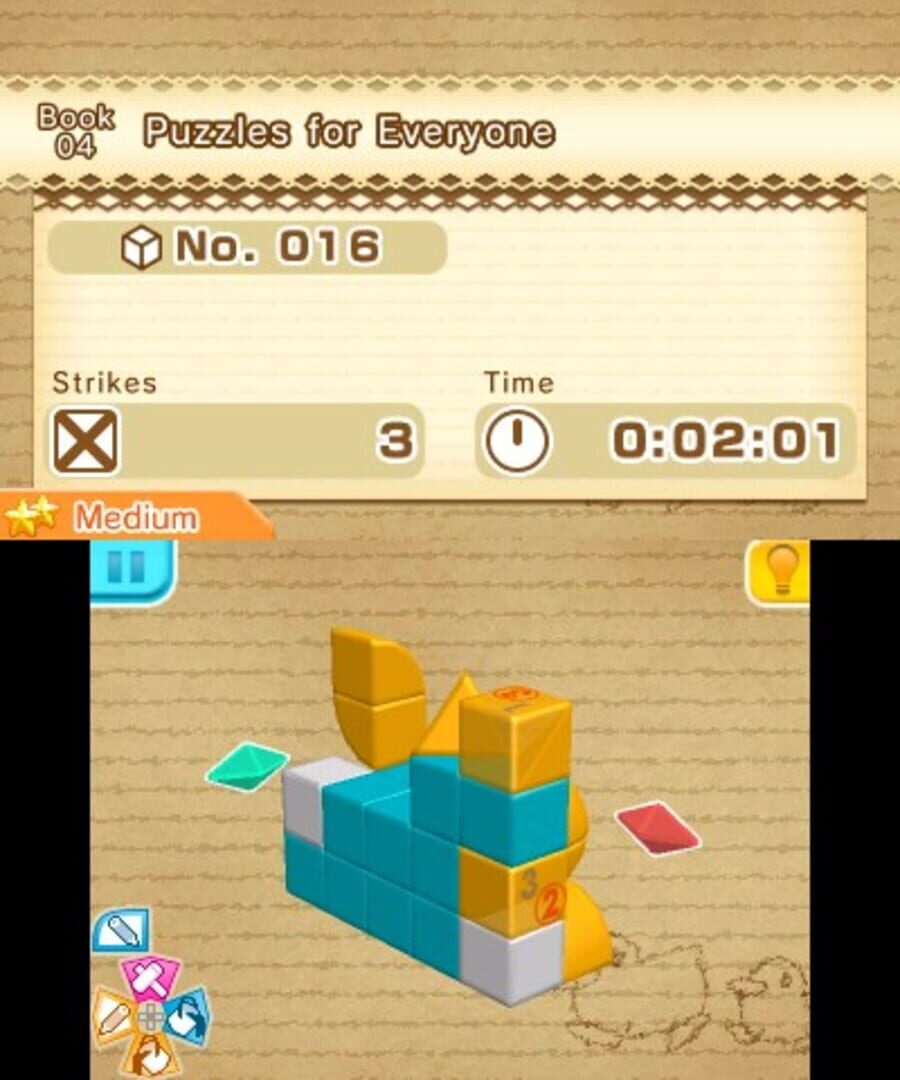 Captura de pantalla - Picross 3D: Round 2