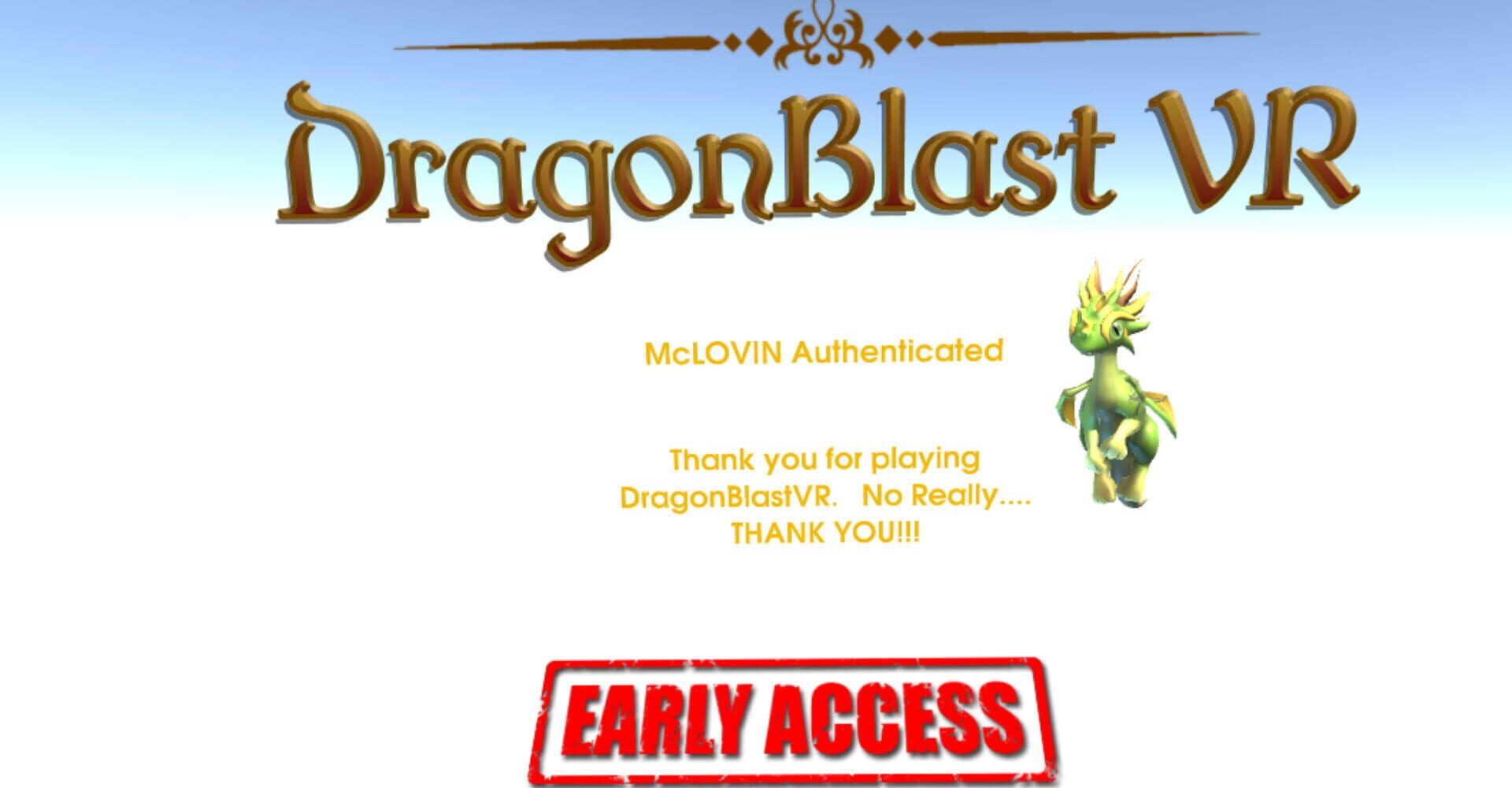 DragonBlast VR - Screenshot