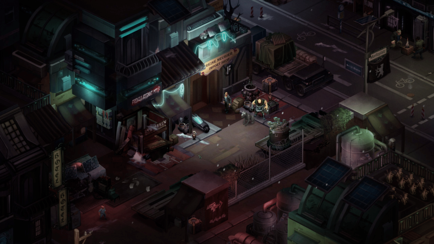 Shadowrun: Dragonfall screenshot