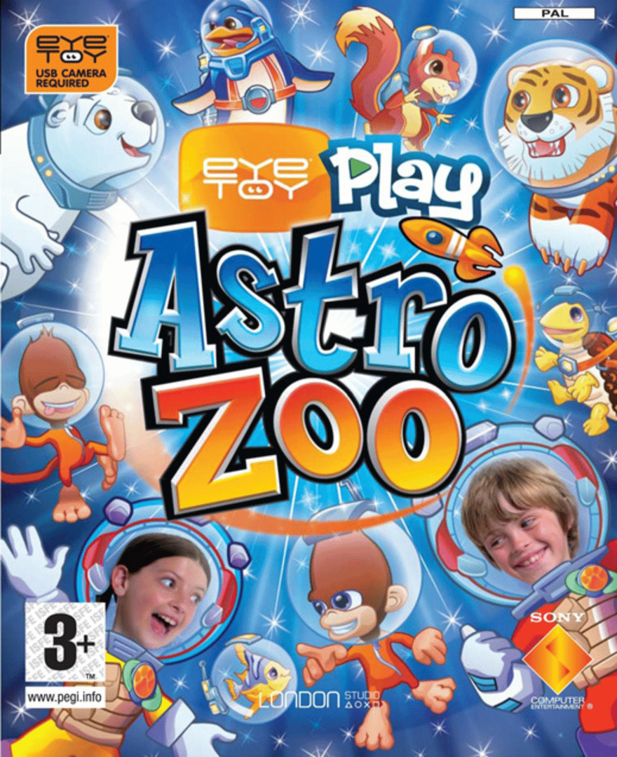 EyeToy Play: Astro Zoo Cover