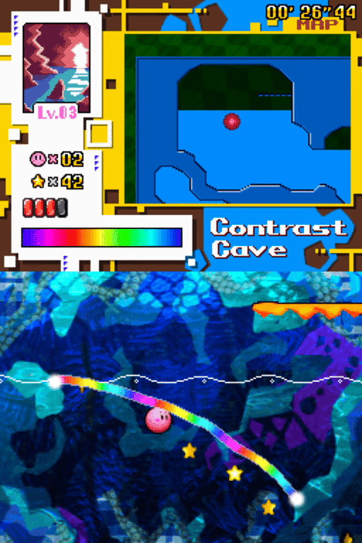 Kirby: Canvas Curse screenshot