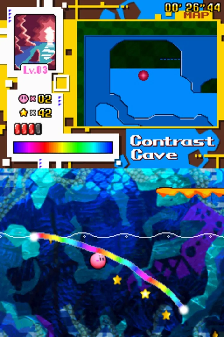 Captura de pantalla - Kirby: Canvas Curse
