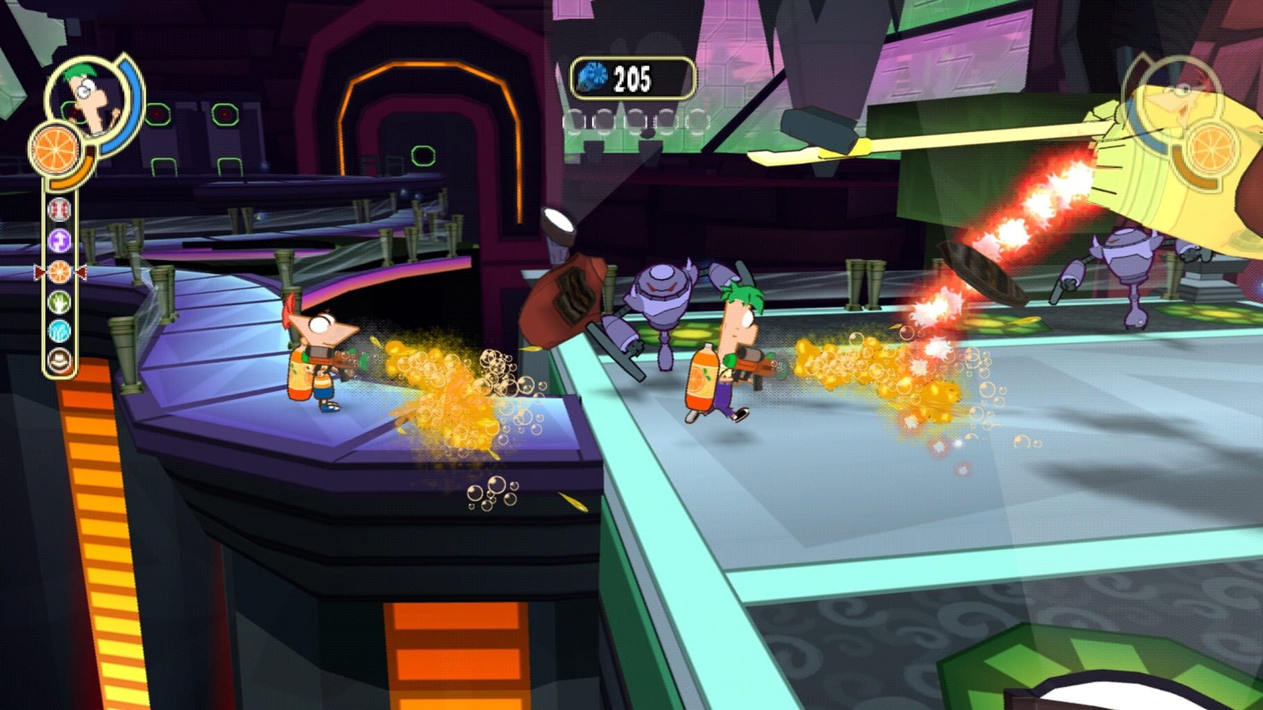 Captura de pantalla - Phineas and Ferb: Across the Second Dimension