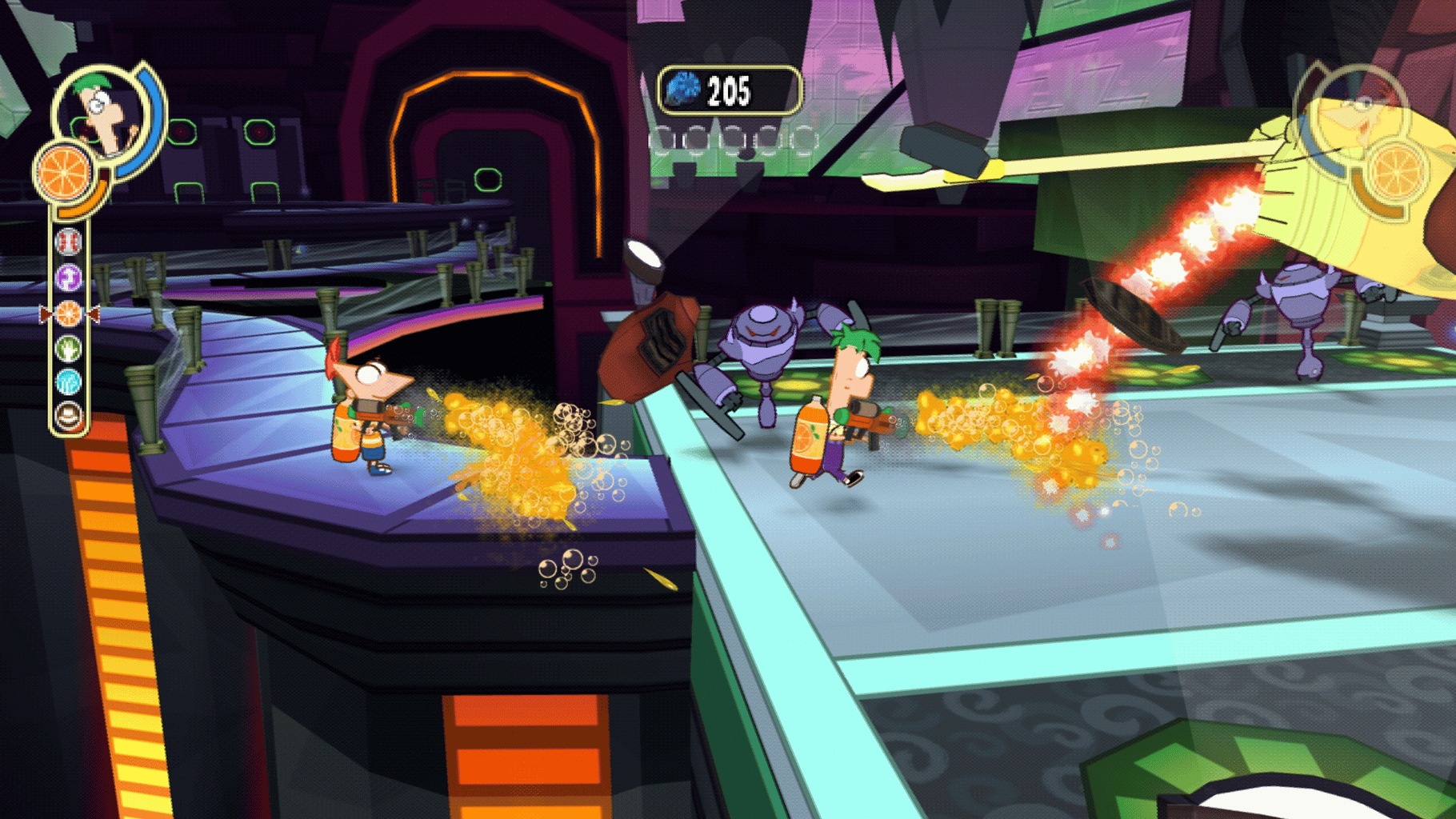 Phineas and Ferb: Across the Second Dimension screenshot