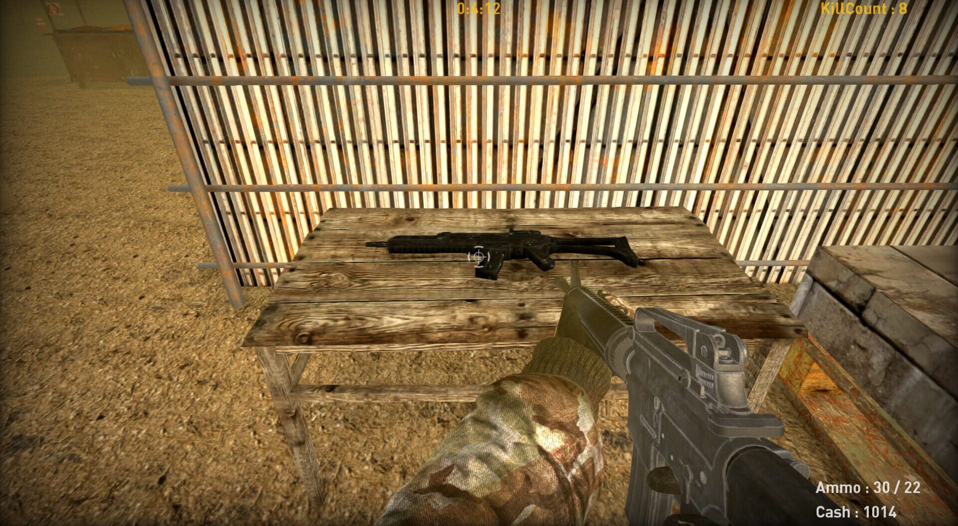 DesertShootout - Screenshot