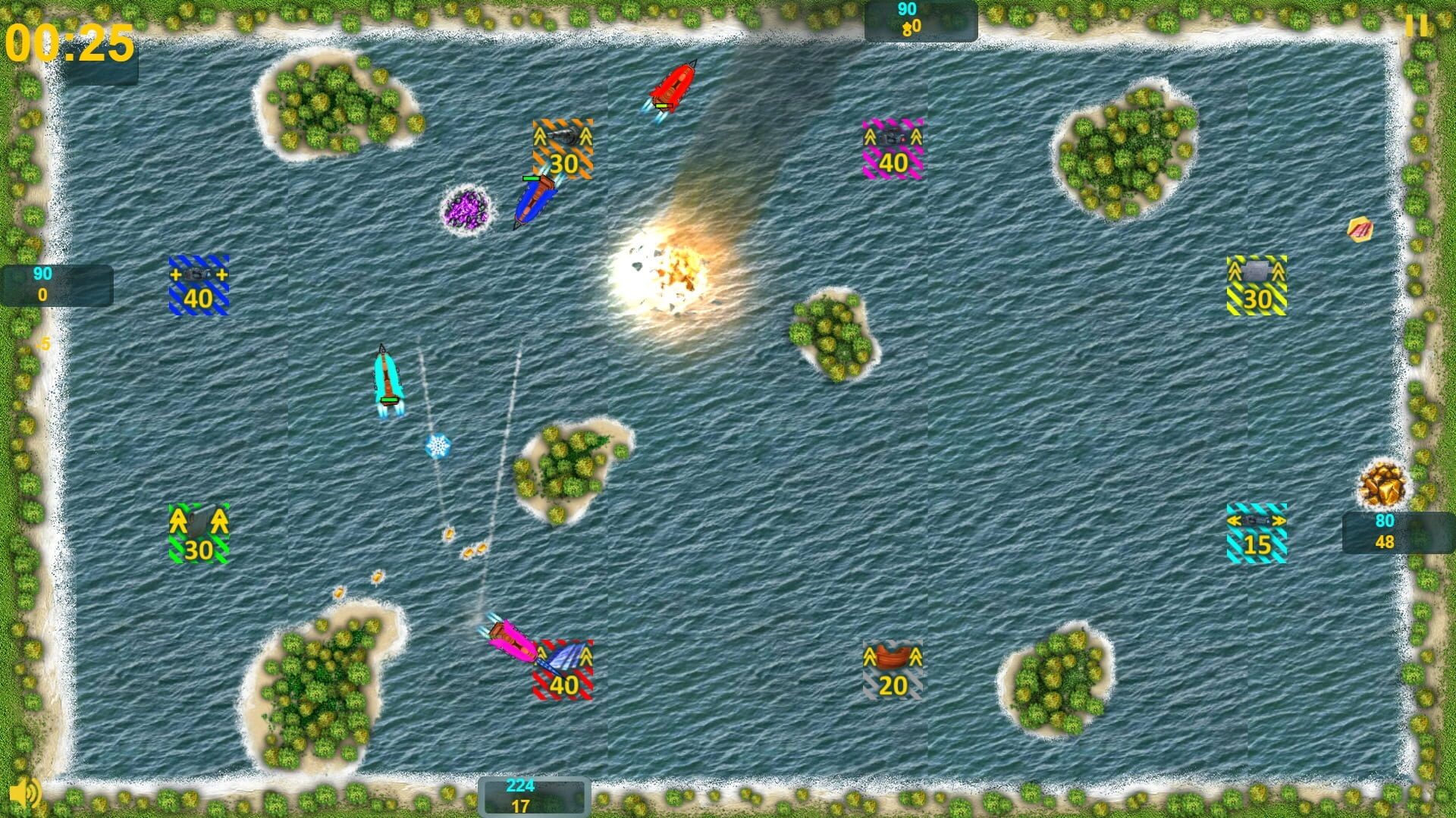 OneScreen Solar Sails - Screenshot