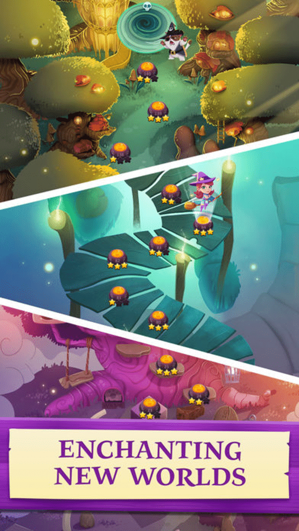 Bubble Witch 3 Saga screenshot