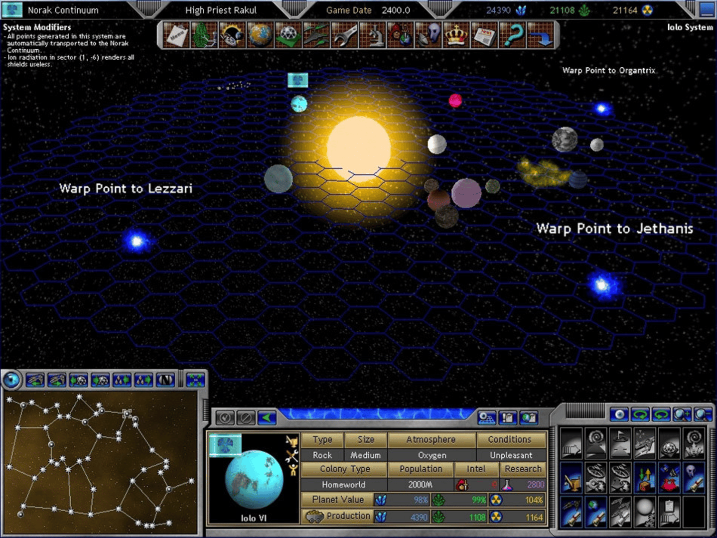 Space Empires V screenshot