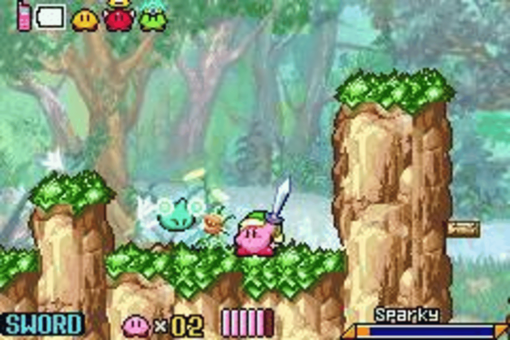 Kirby & the Amazing Mirror screenshot