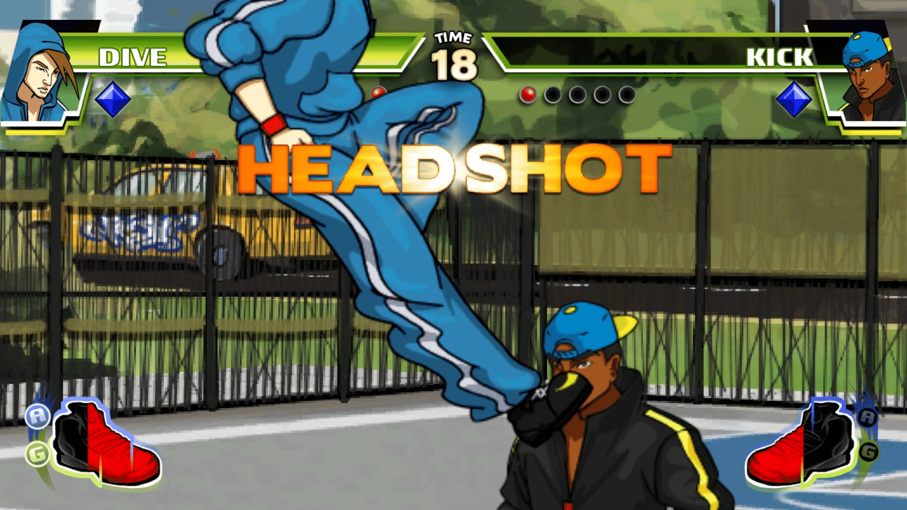 Divekick screenshot