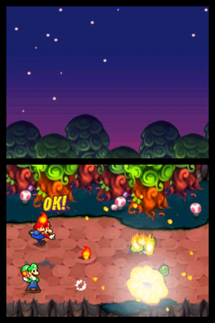 Captura de pantalla - Mario & Luigi: Partners in Time