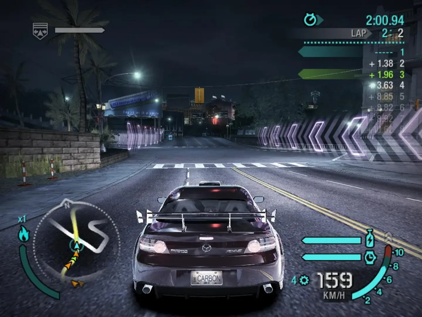 Captura de pantalla - Need for Speed: Carbon
