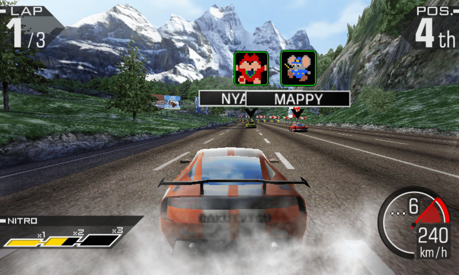 Ridge Racer 3D screenshot