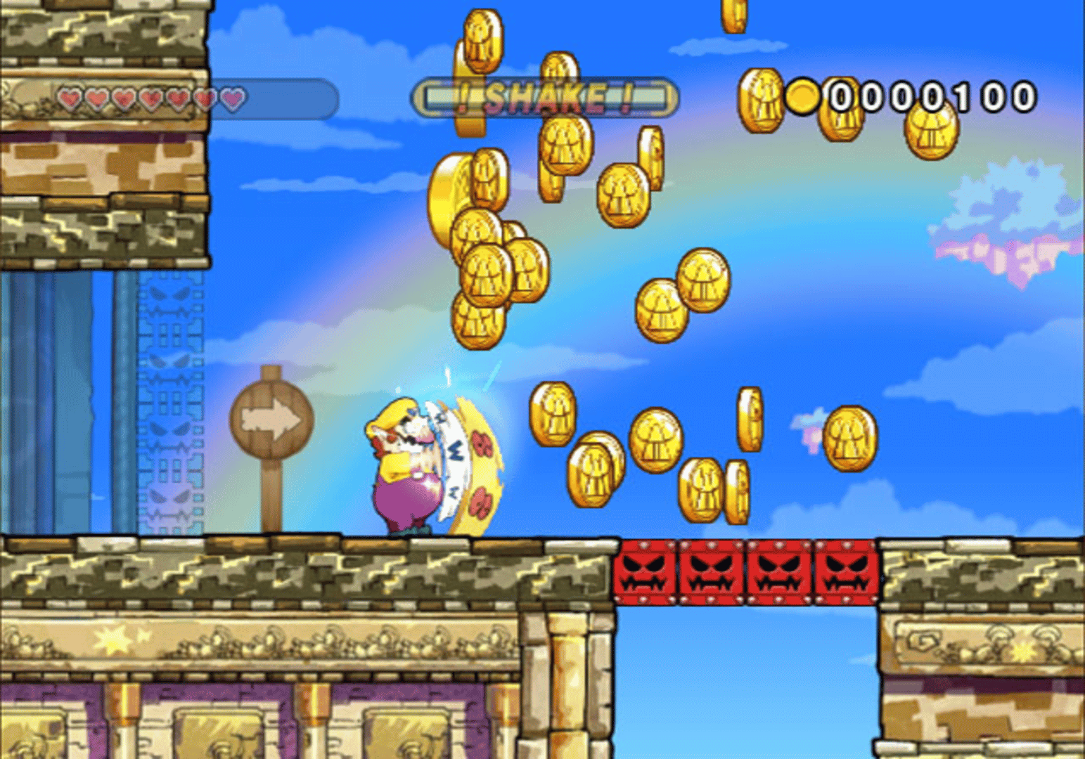 Wario Land: Shake It! screenshot