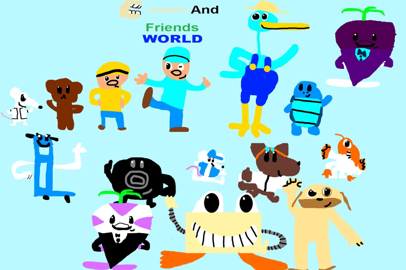 Chomper and Friends World cover art