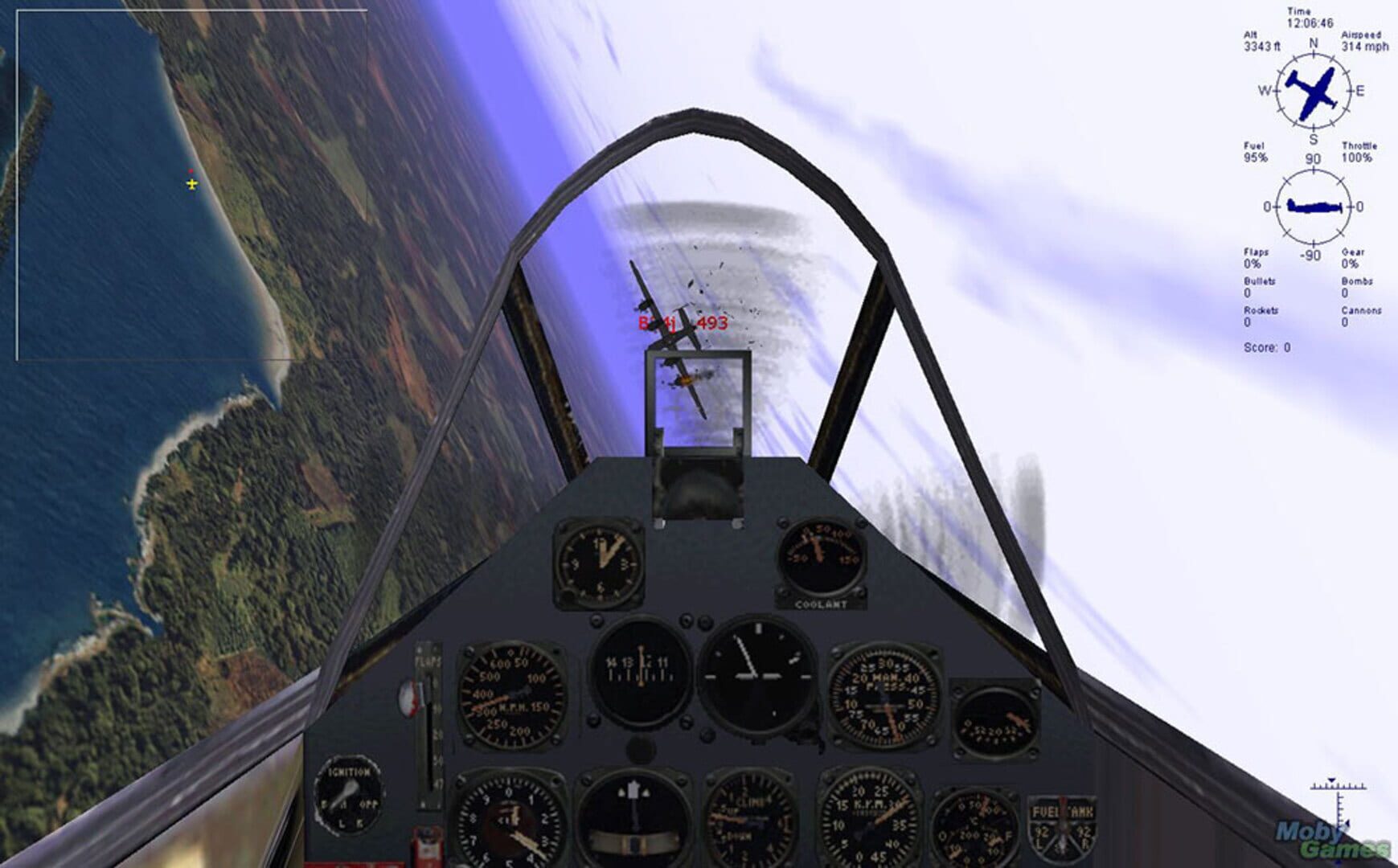 Captura de pantalla - Microsoft Combat Flight Simulator: WWII Europe Series