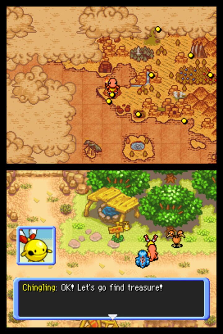 Captura de pantalla - Pokémon Mystery Dungeon: Explorers of Time