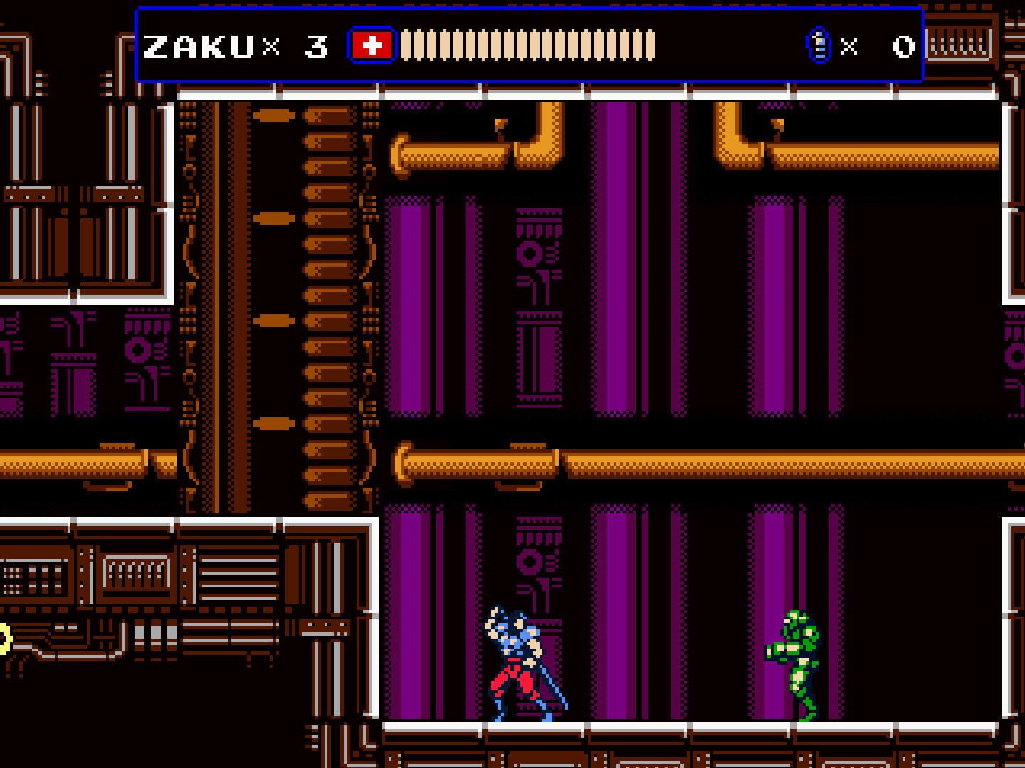 Oniken screenshot