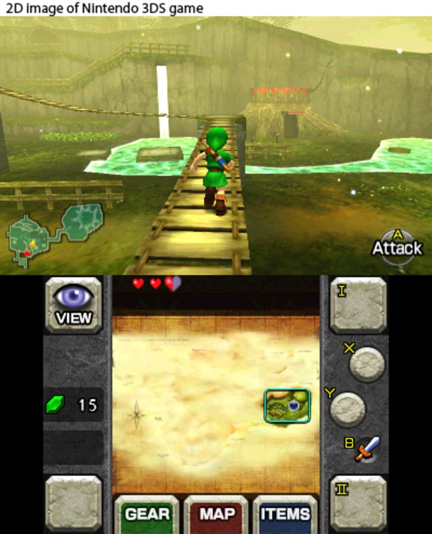 The Legend of Zelda: Ocarina of Time 3D Image