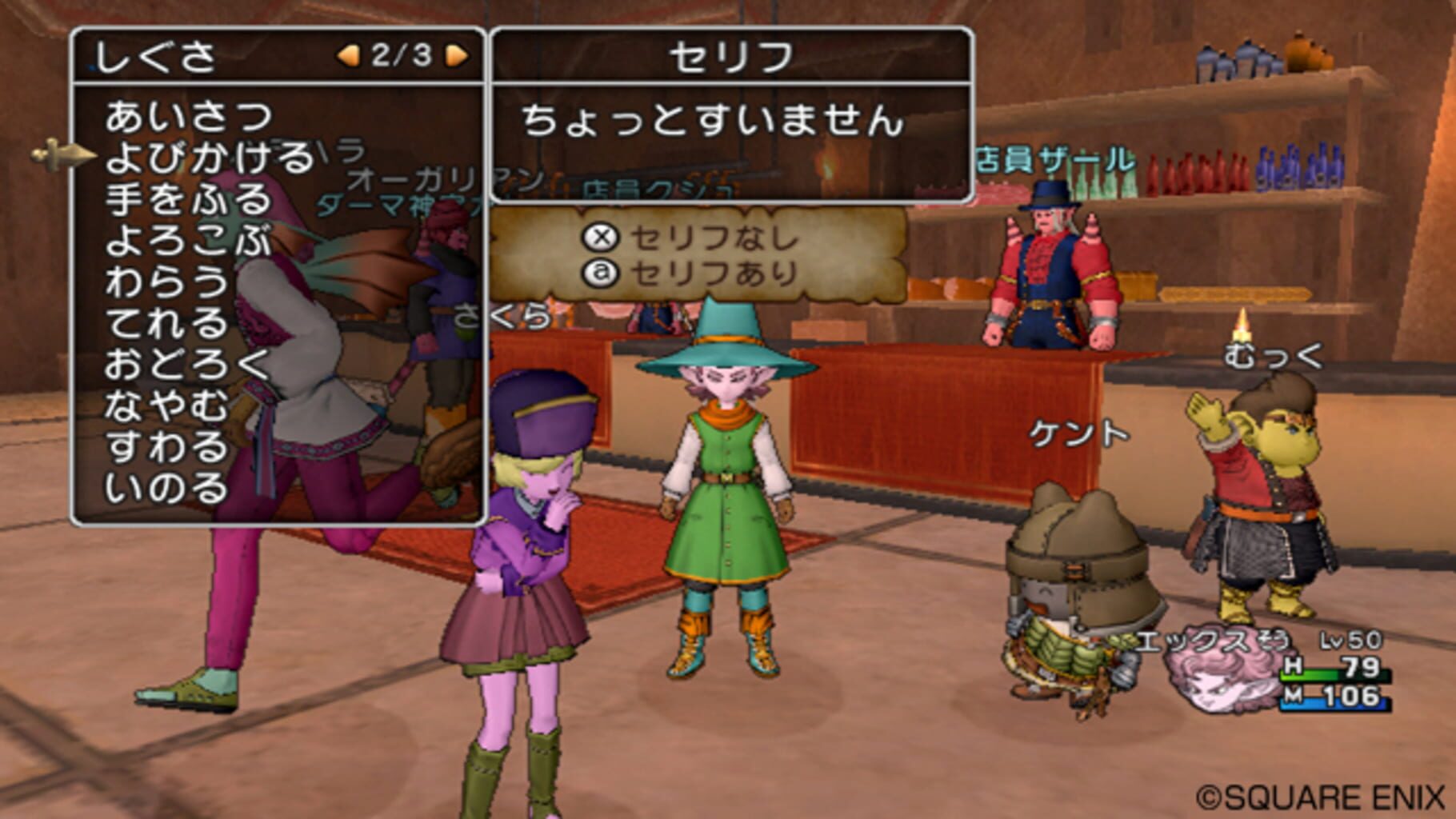 Dragon Quest X Online screenshot