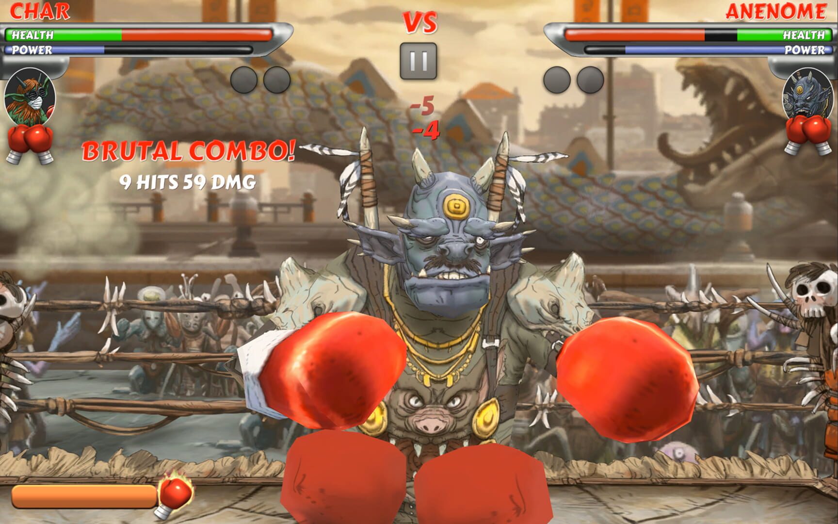 Captura de pantalla - Beast Boxing Turbo