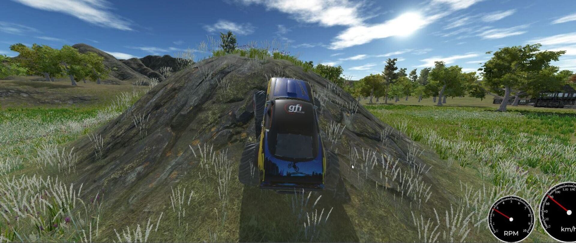 Monster Truck Drive - Screenshot