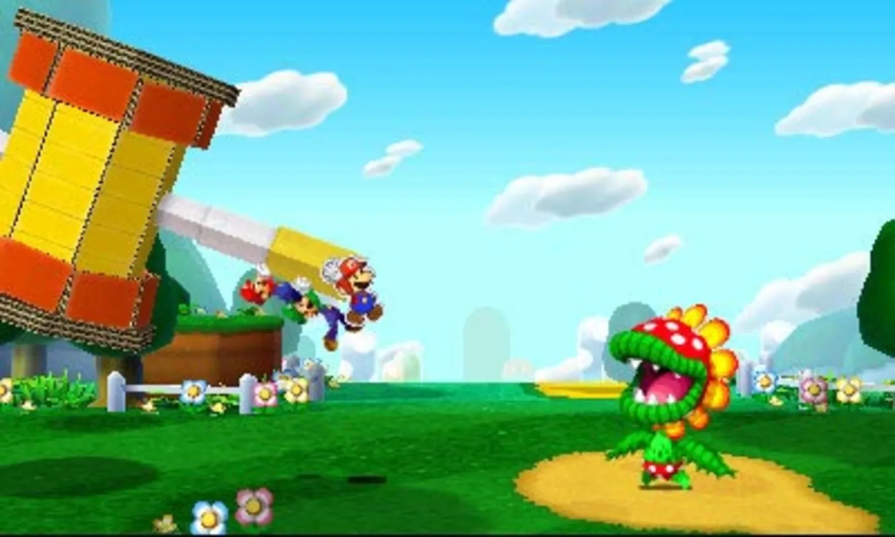 Captura de pantalla - Mario & Luigi: Paper Jam
