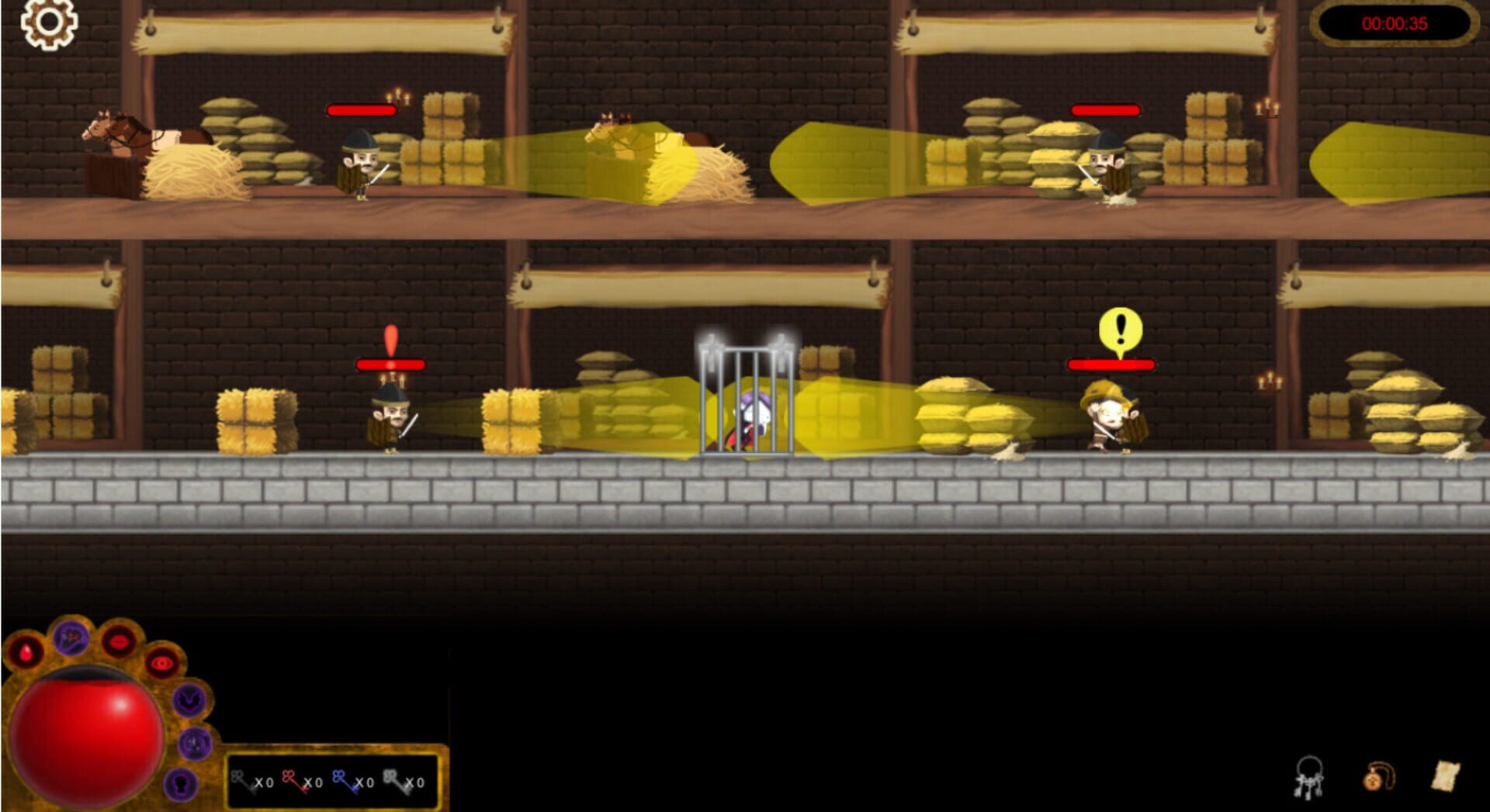 The little vampir - Screenshot