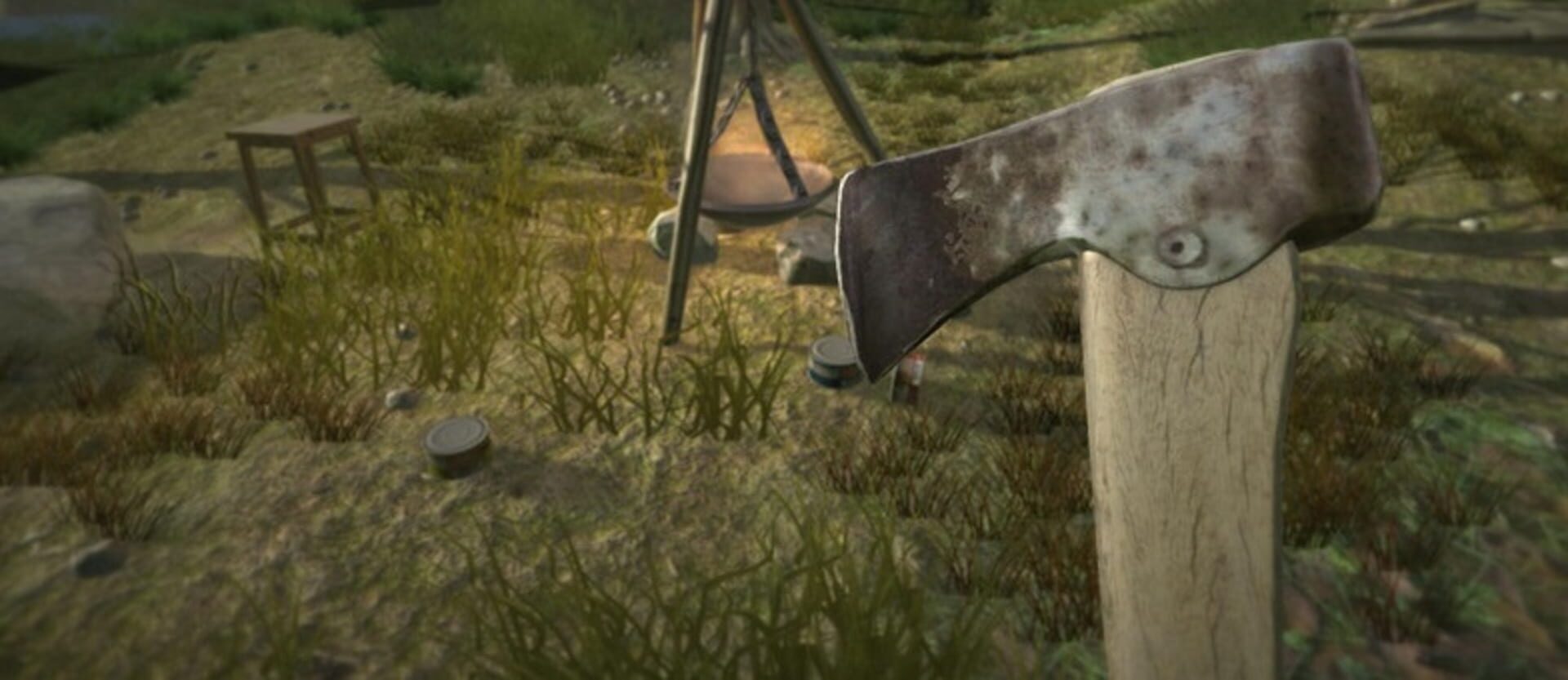 Surviving in the forest - Screenshot