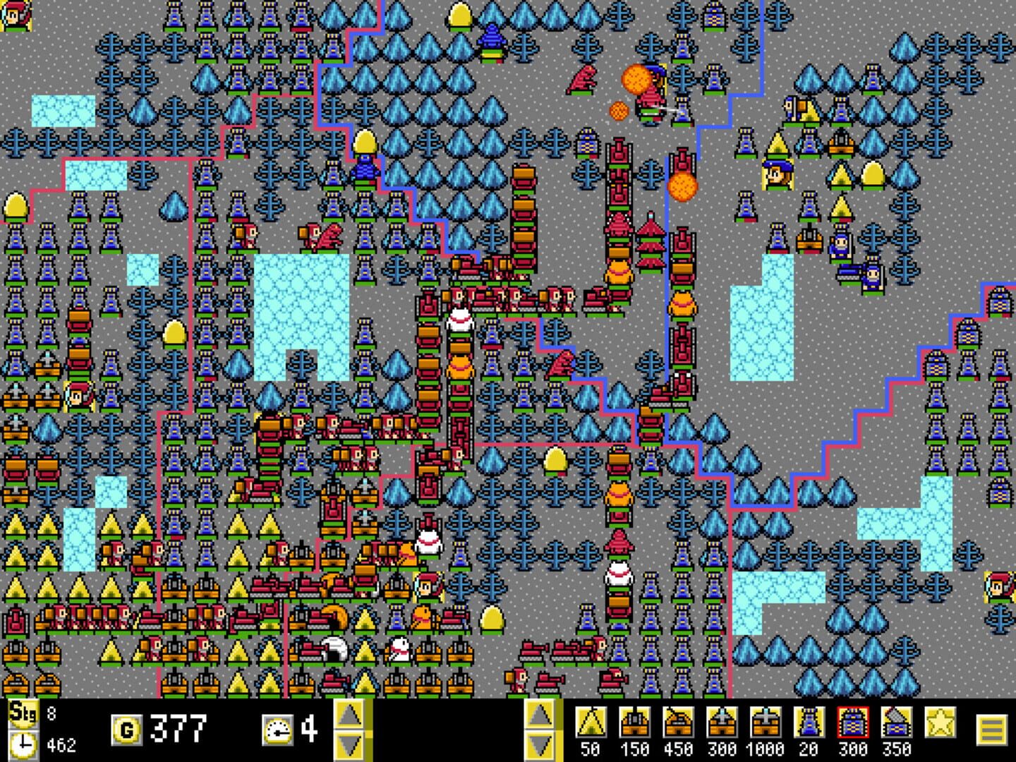 TinyWar high-speed - Screenshot