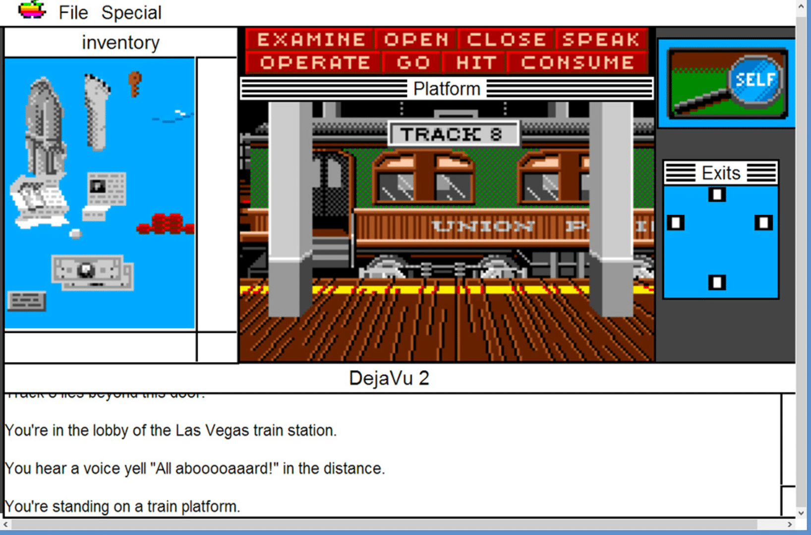 Deja Vu II: MacVenture Series screenshot