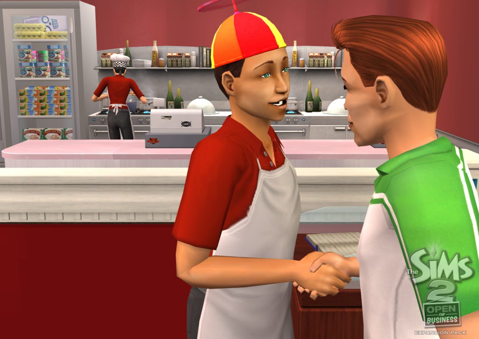 Captura de pantalla - The Sims 2: Open for Business