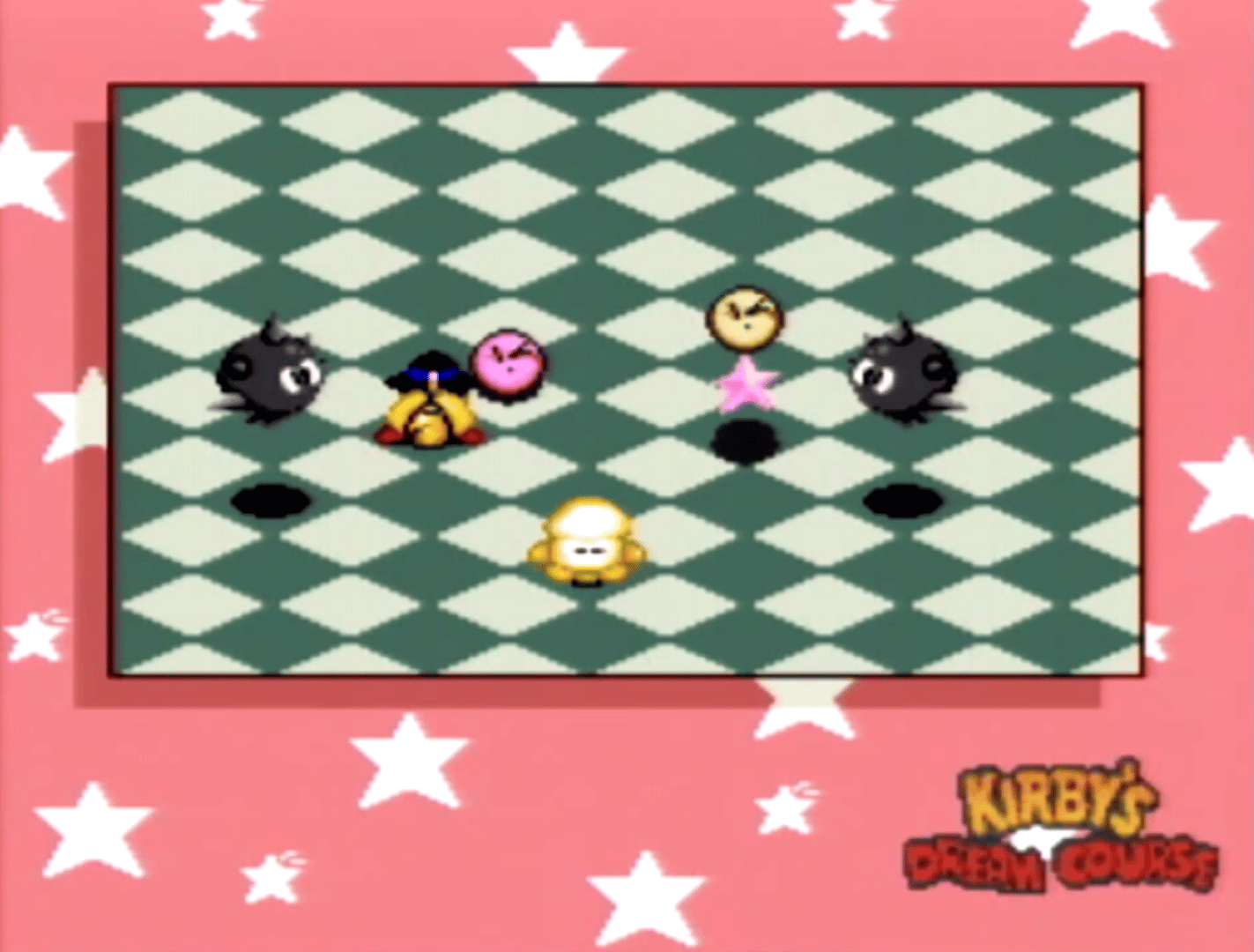 Kirby's Dream Course screenshot